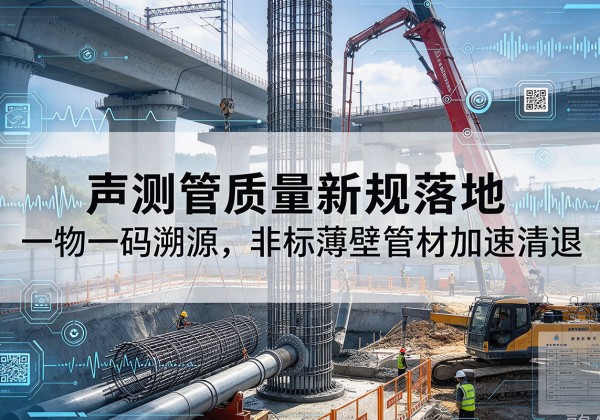 常州声测管质量新规落地，一物一码溯源，非标薄壁管材加速清退