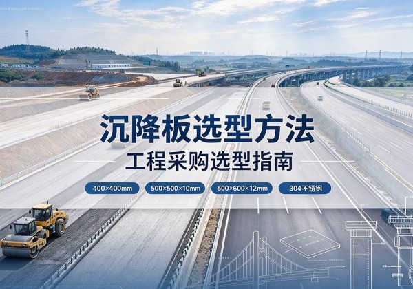 常州沉降板选择方法