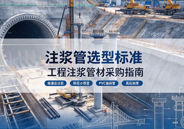 常州注浆管选型标准